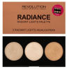 Makeup Revolution Radiant Lights Highlighter Palette Radiance палетка хайлайтеров